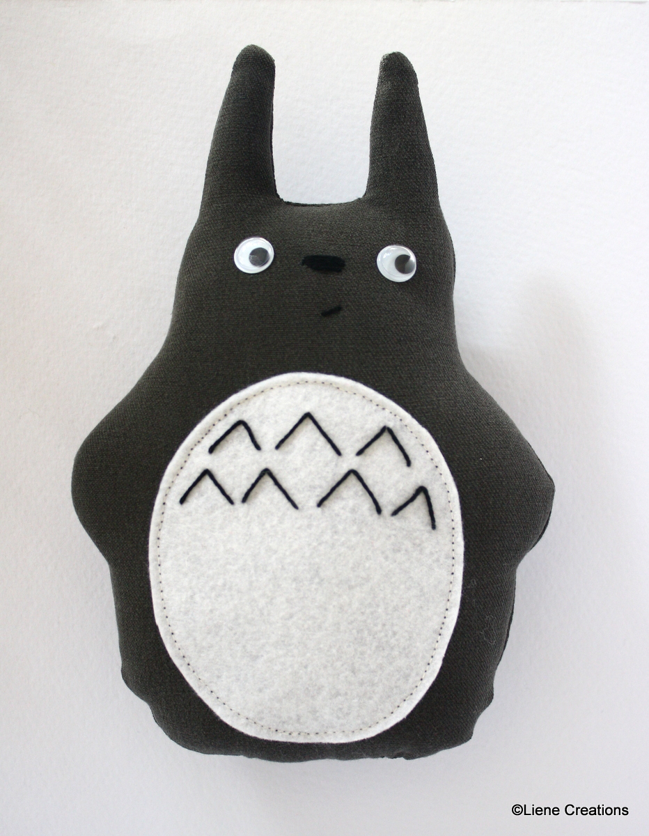 totoro plush diy